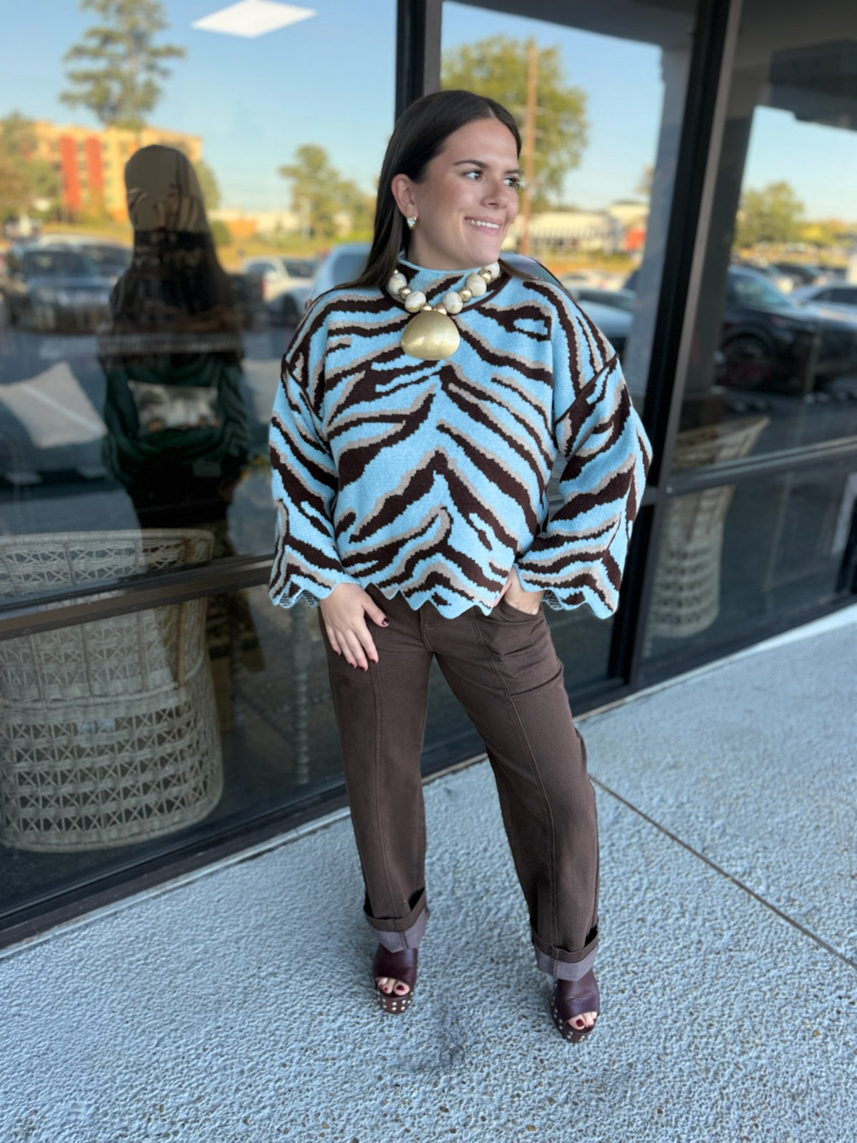The Everyday Edit Top - light blue