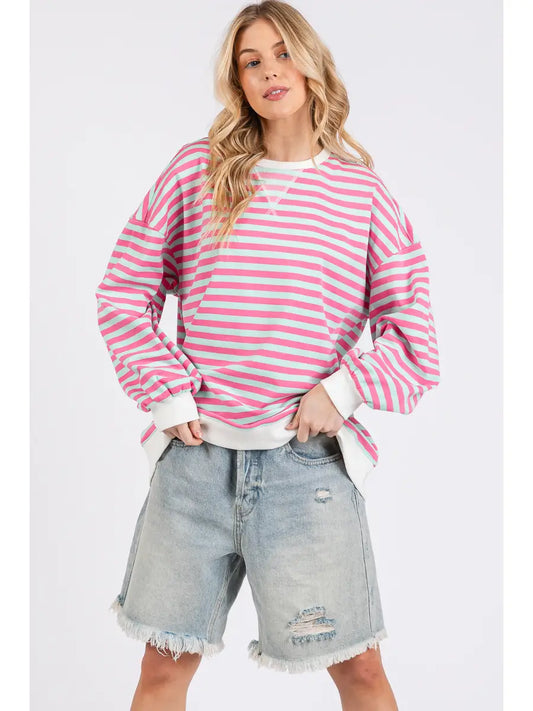 Keeping It Casual - blue/pink mix