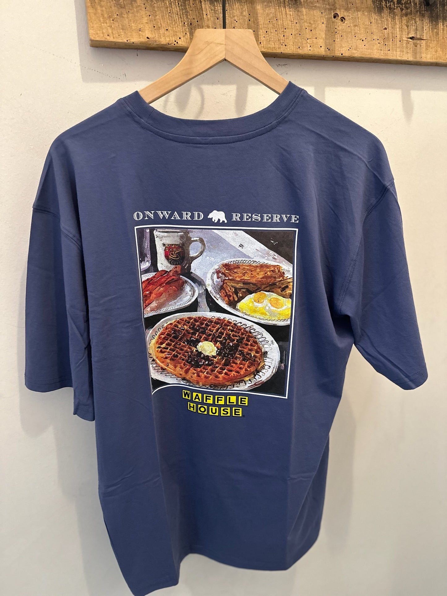 Waffle House tee- navy