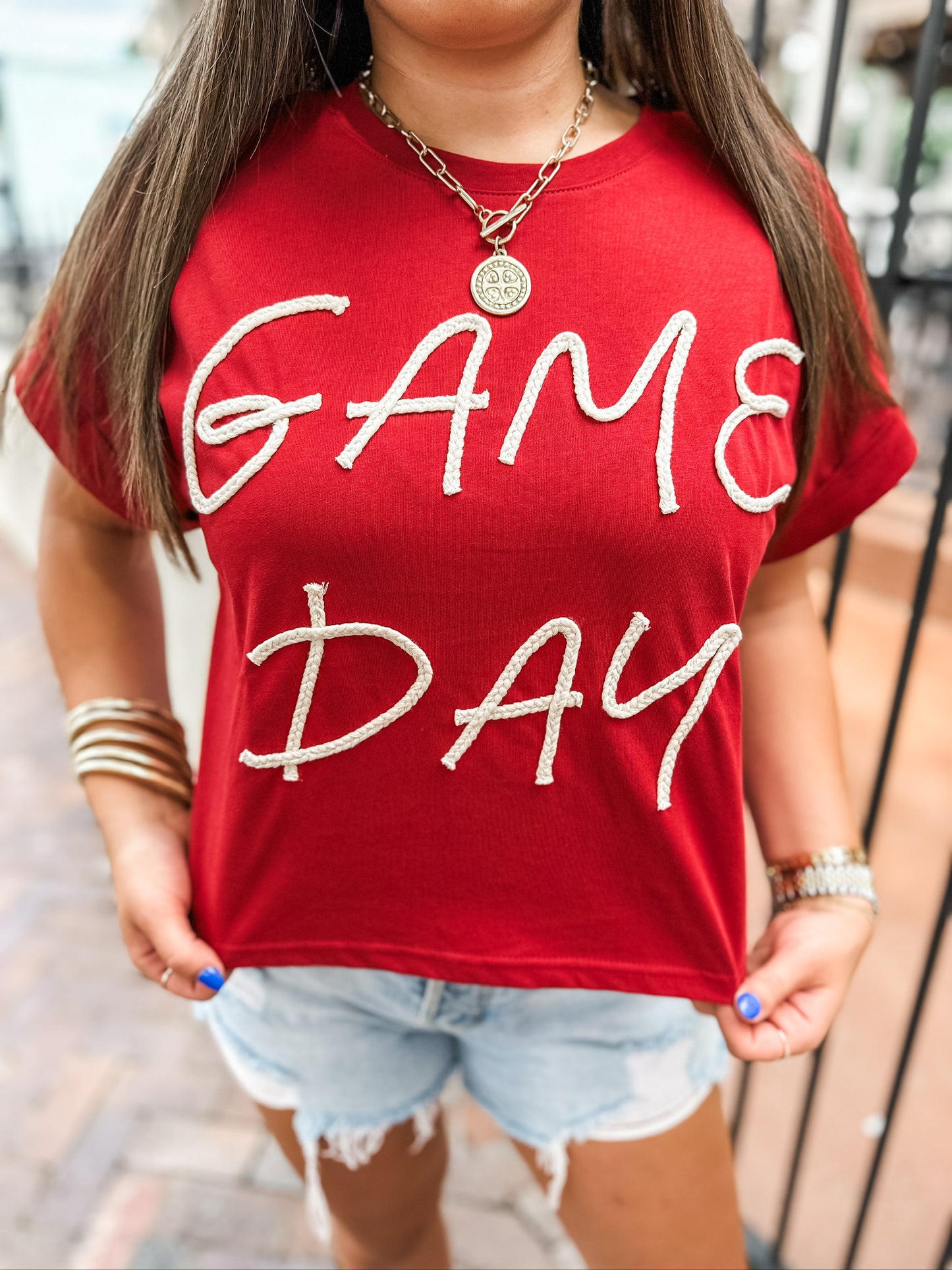 Game Day Tee - Burgundy