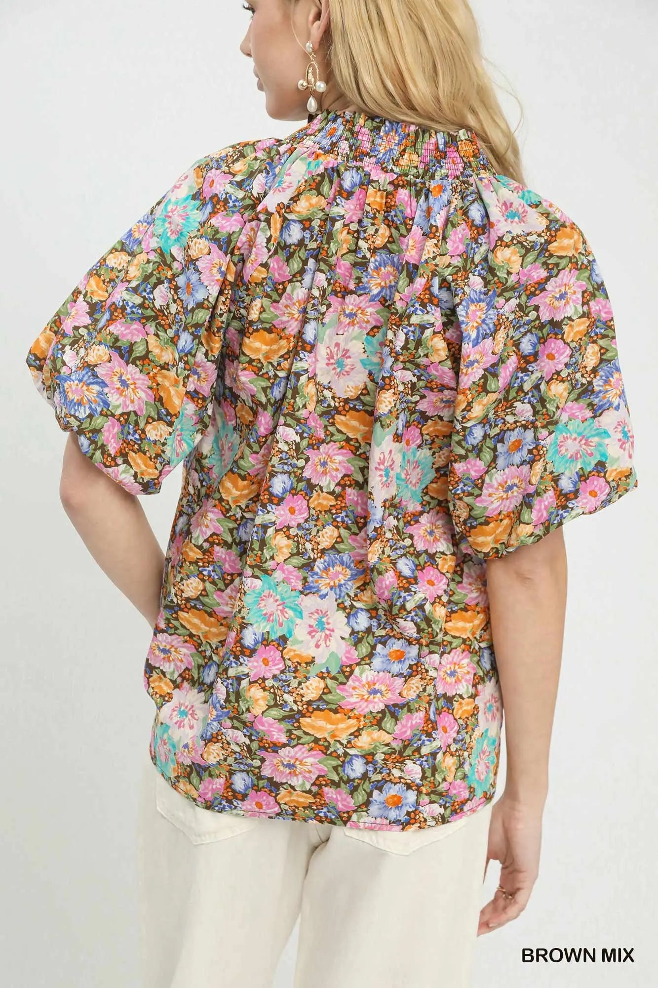 Kennedy Top - Brown Mix