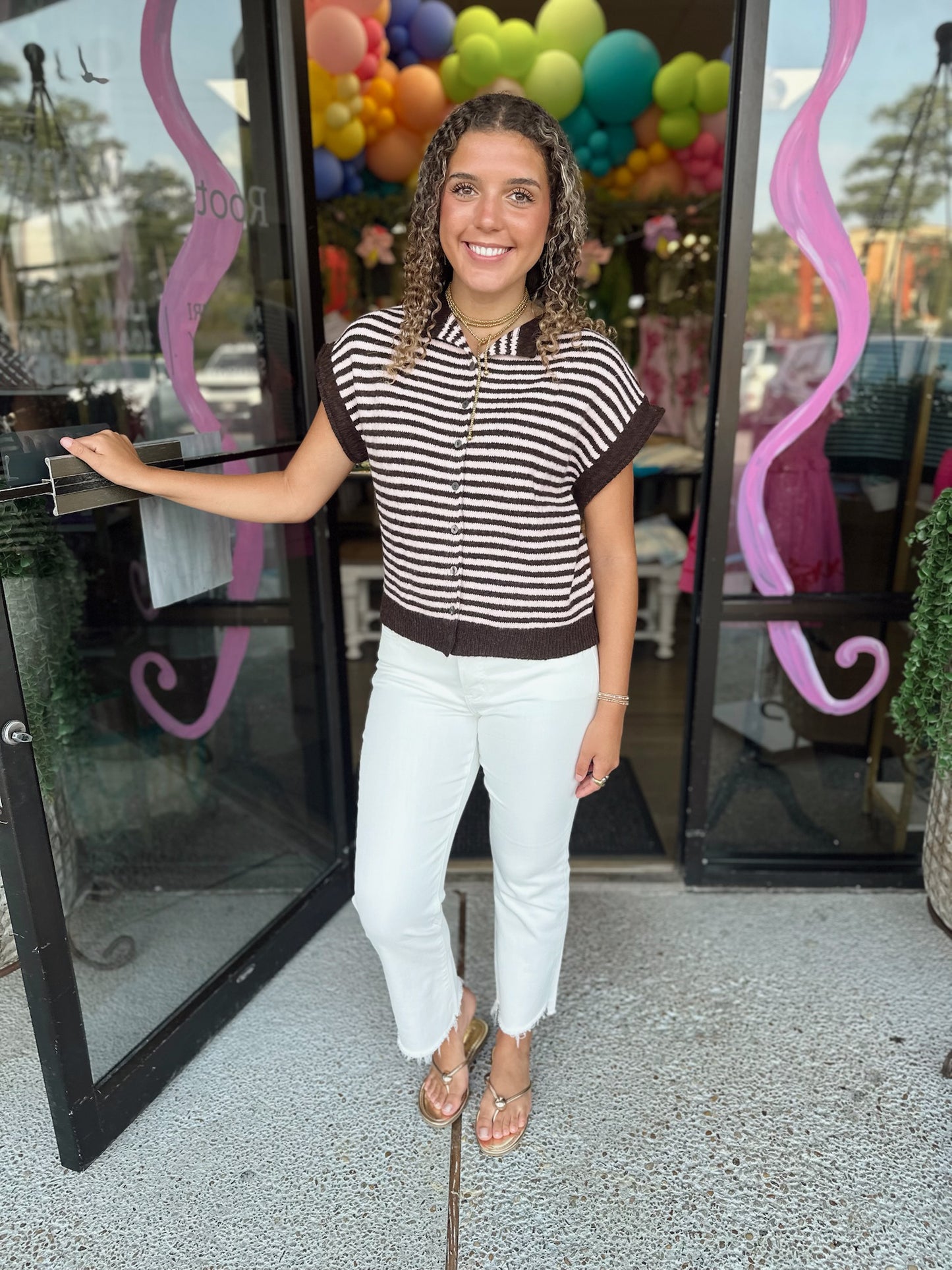 Jeri Top - brown