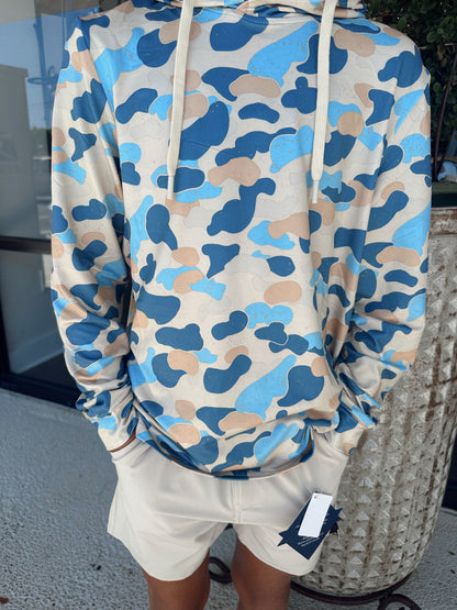 (Y) Performance Hoodie - rockport camo