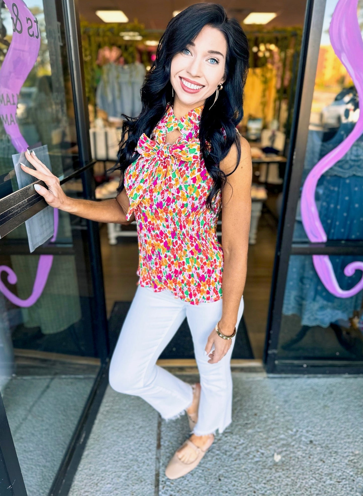 Watercolor Dreams Top - Multi