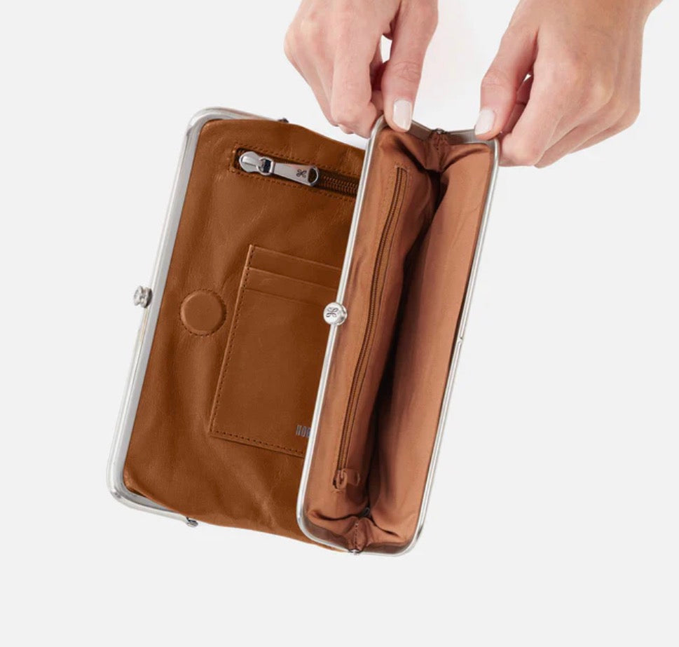 Lauren Clutch Wallet - Truffle