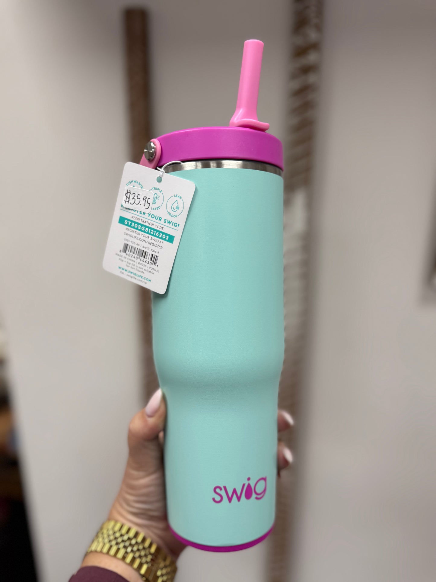 Arctic Splash Leakproof Mega Mug 30oz