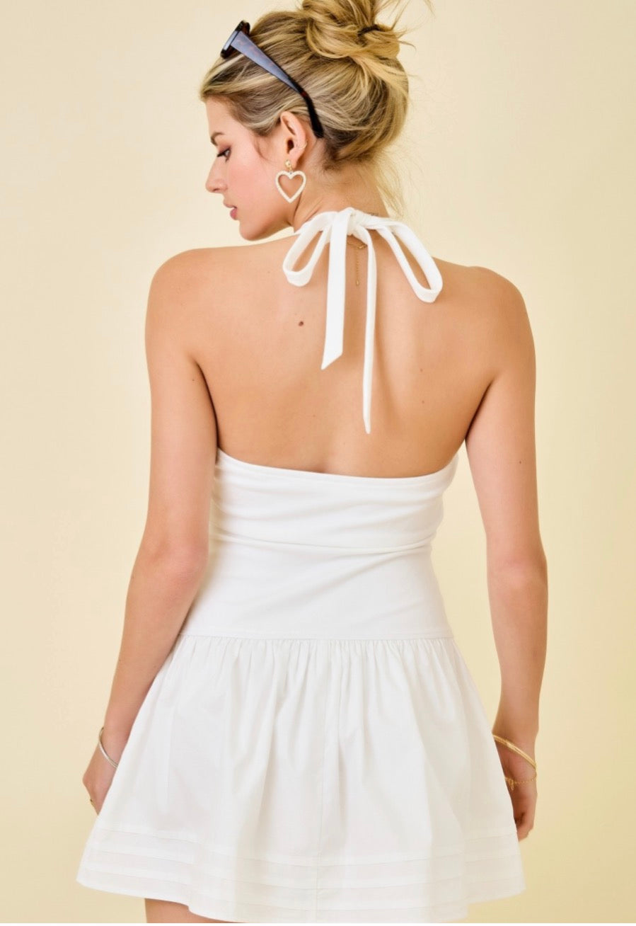 Halter Please Mini - off white
