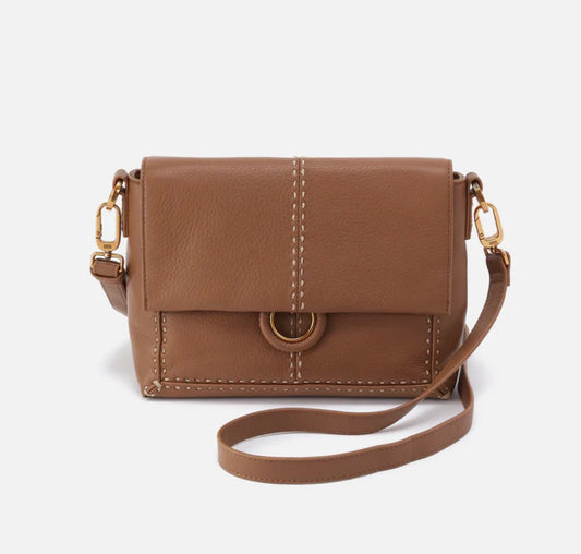Austin Flap Crossbody - Timber Brown
