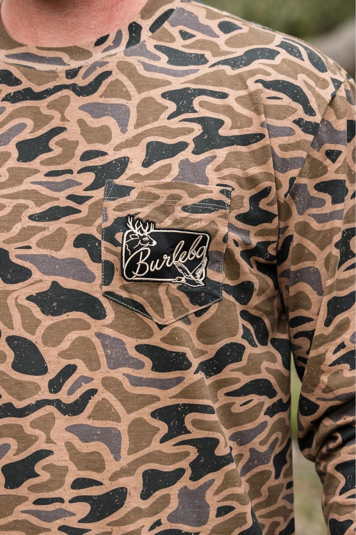 Gauge Camo Pocket LS Tee