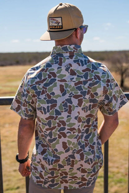 Cotton Twill - Driftwood Camo