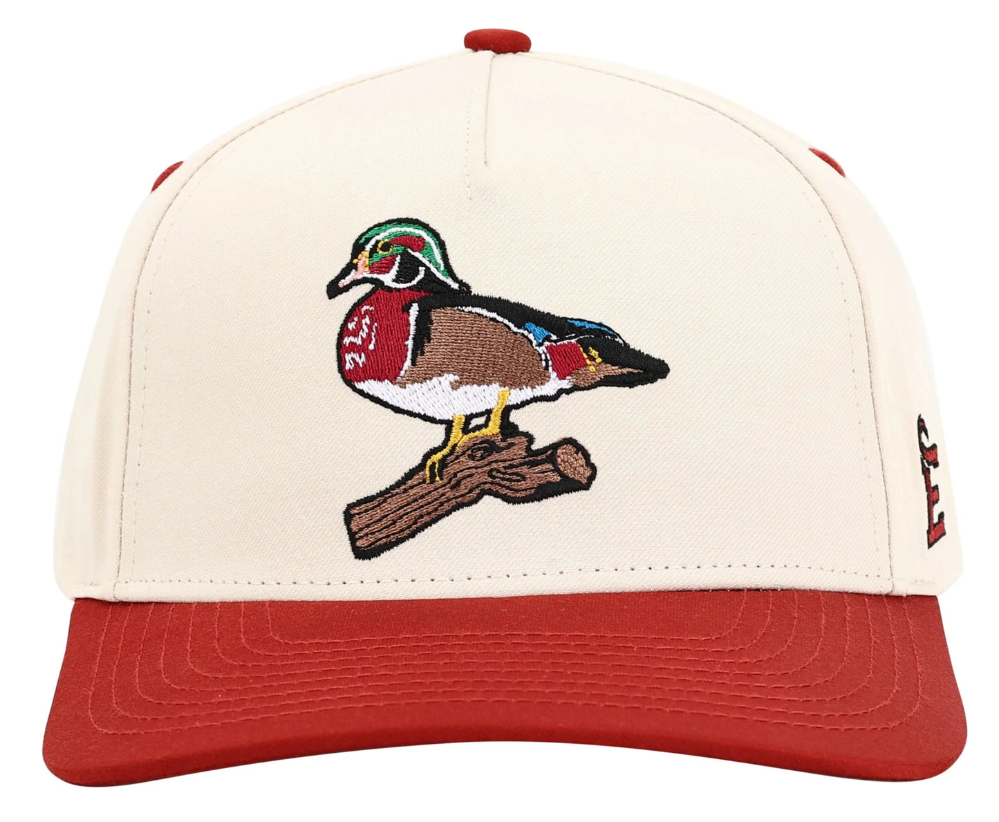 Cream/Red Woody