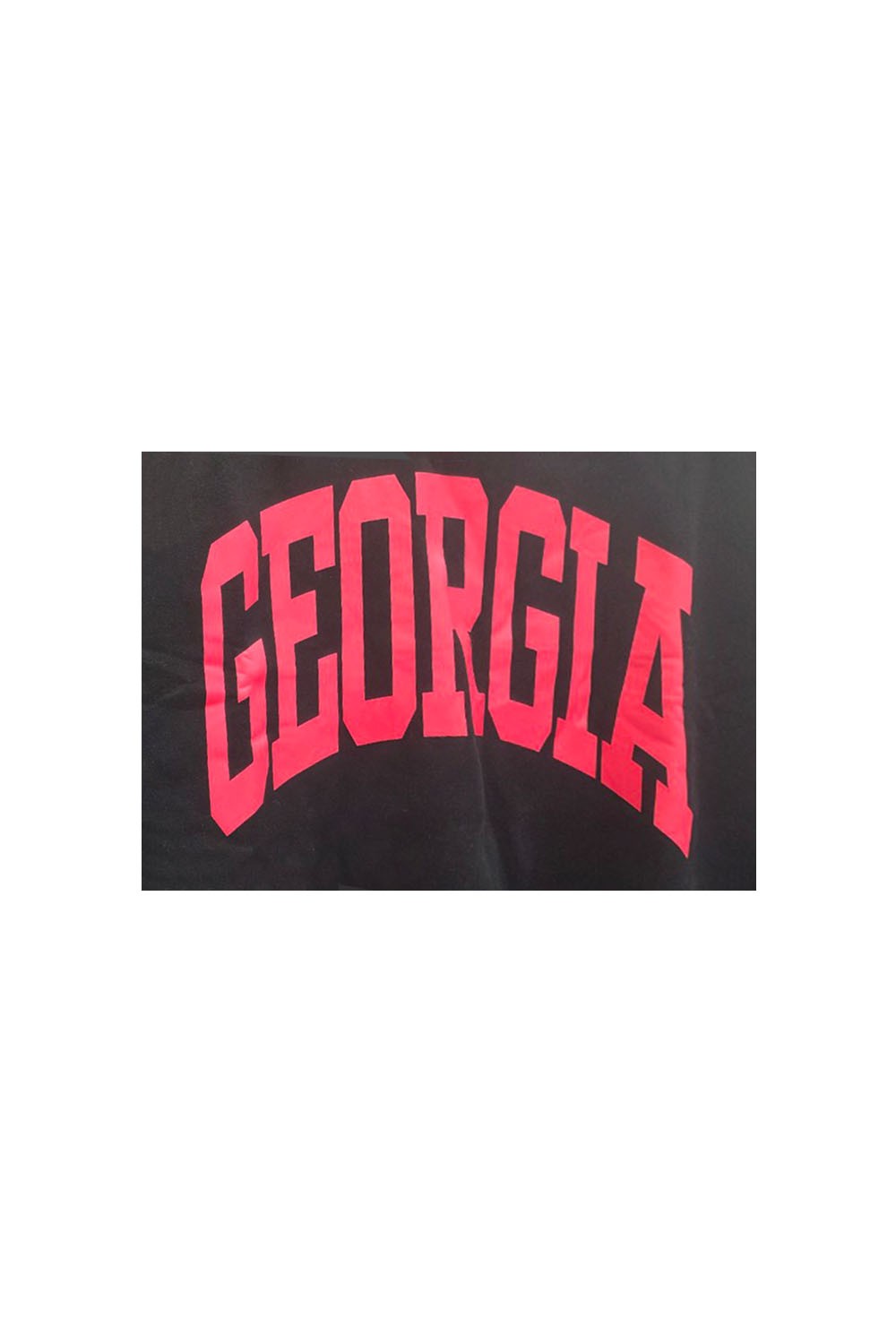 Georgia/GA Reversible Mockneck- BLACK