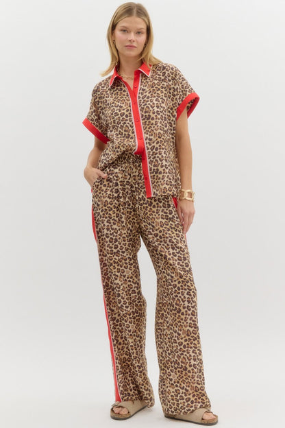 Animal Set-Red/Cheetah