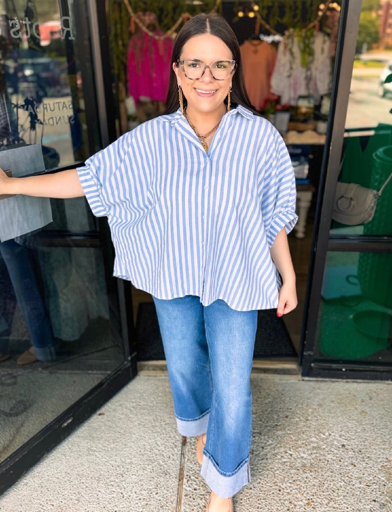 Call You Out Mid Rise Denim