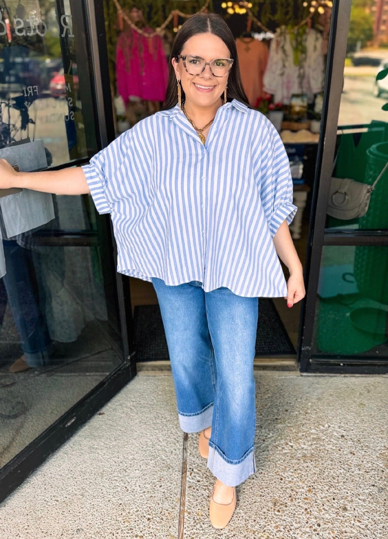 Call You Out Mid Rise Denim