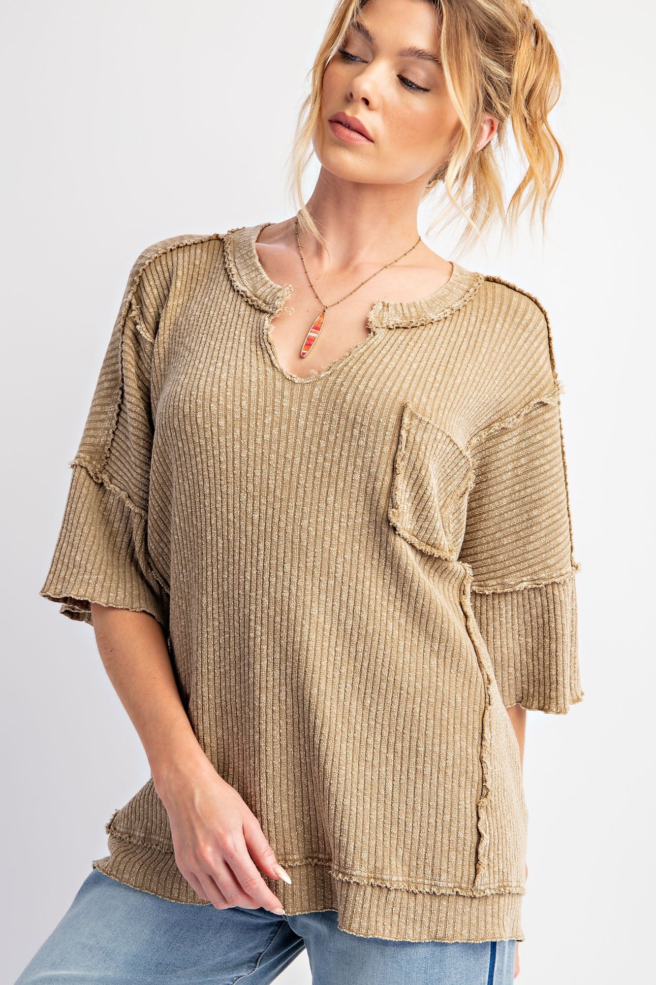 Short Sleeve Mineral Wash