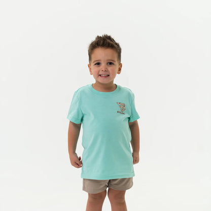 YOUTH mallard camo dog tee