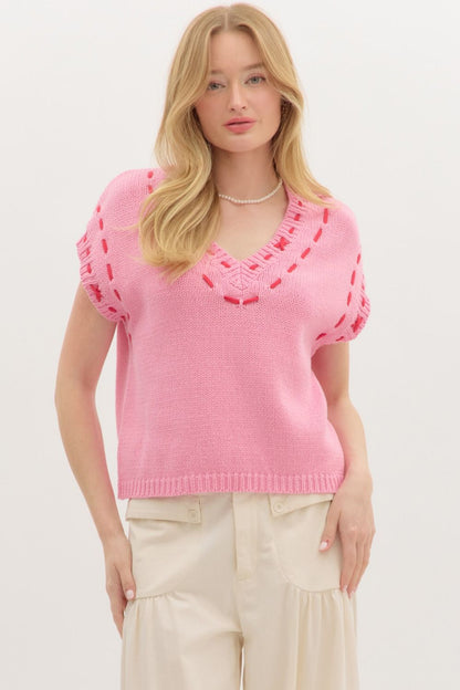 Kaylie Top - Pink