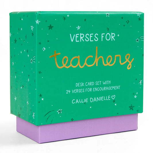 Verses For Teachers Desk Card Set