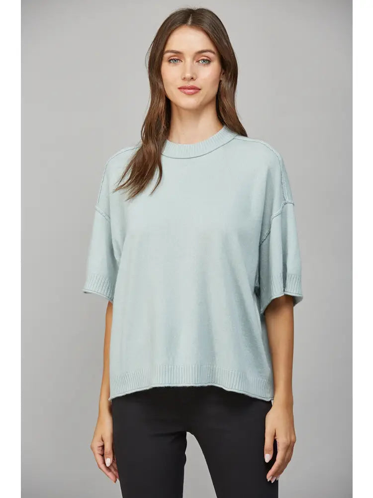 Bree Top - Soft Mint