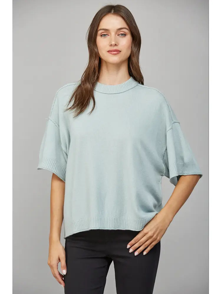 Bree Top - Soft Mint