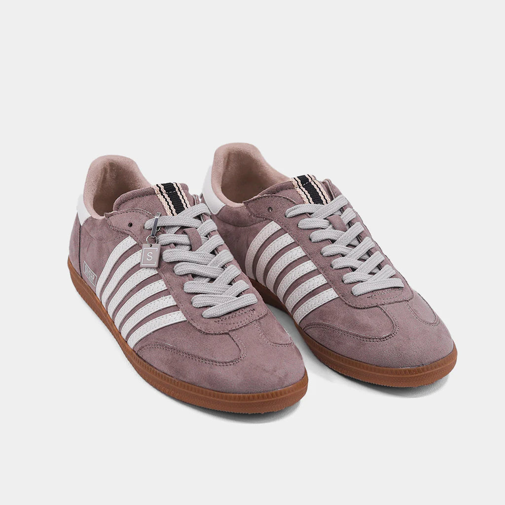 Stevie- Taupe Suede
