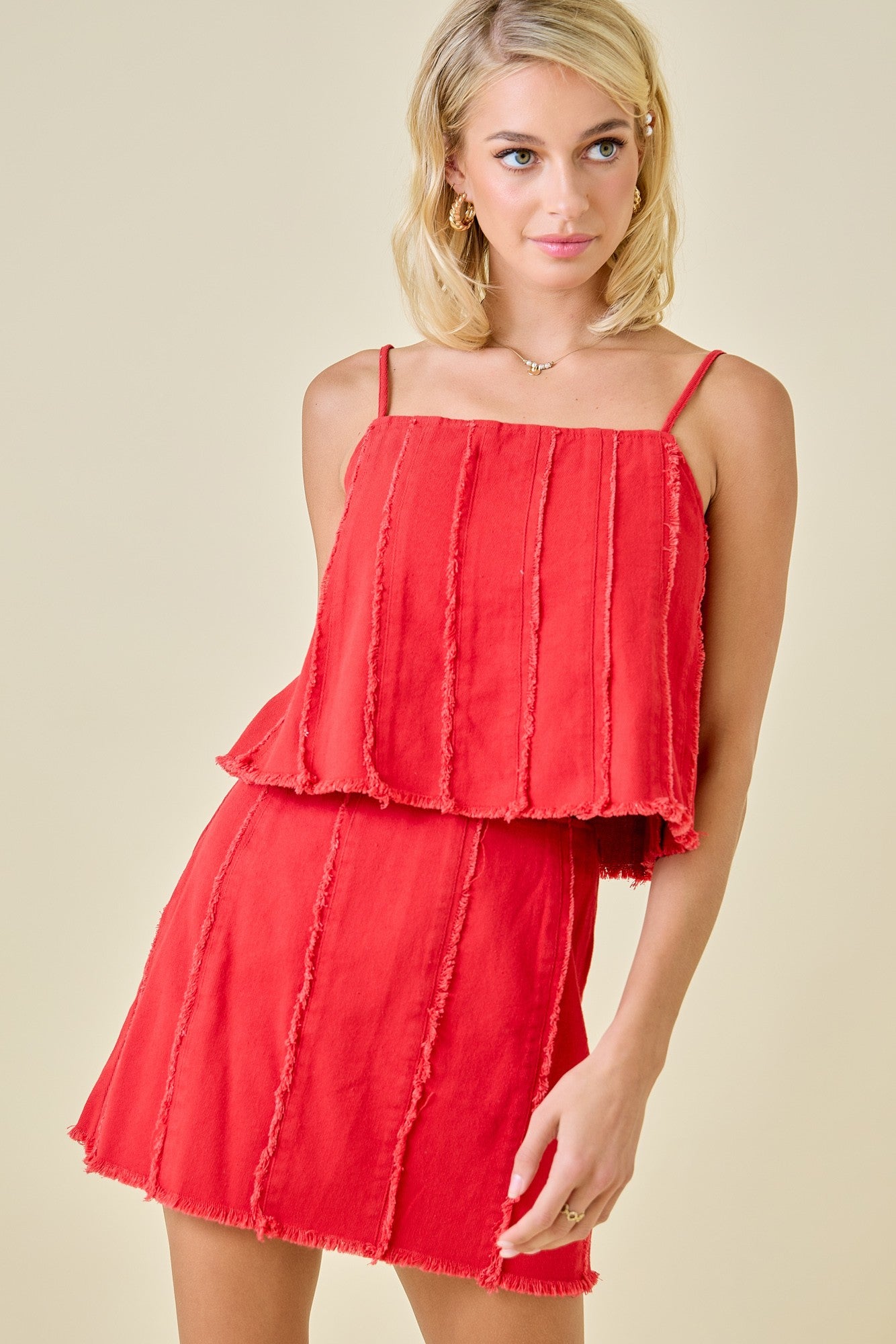 Hadley Tank-Red