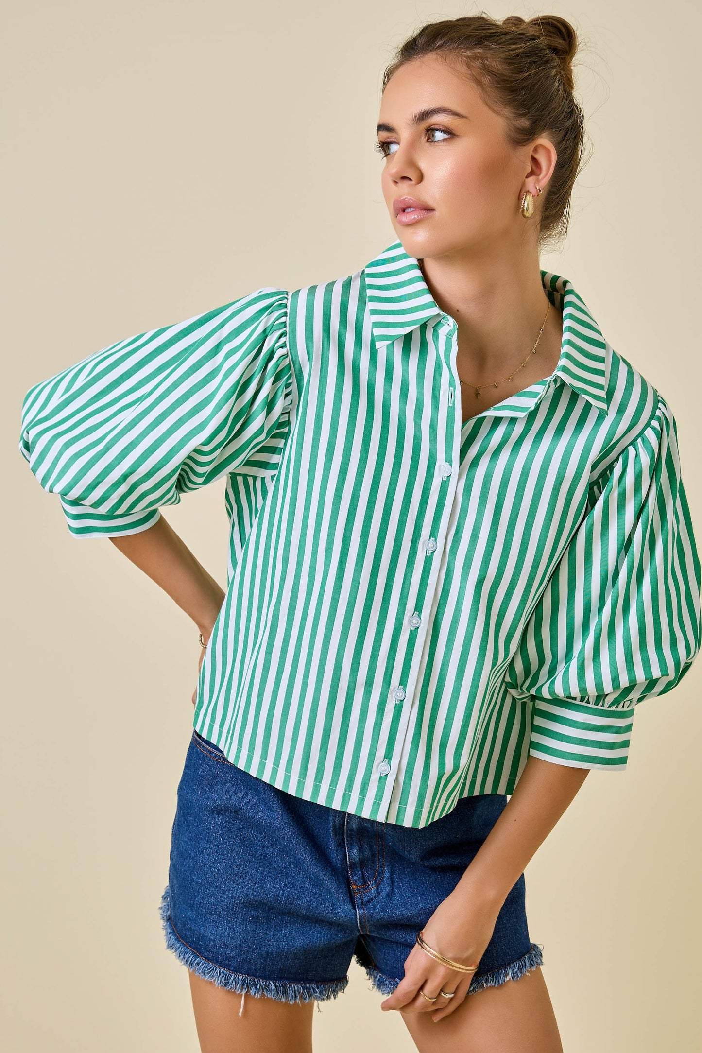 Moore Top - Green
