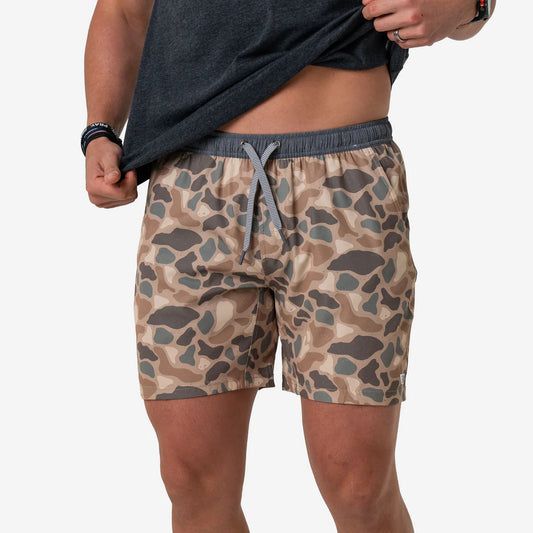 Athletic Short - 5.5” - Pintail Camo w/ Grey Liner