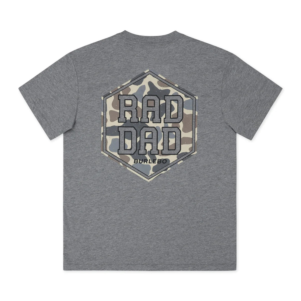 Rad Dad Tee - Heather Grey