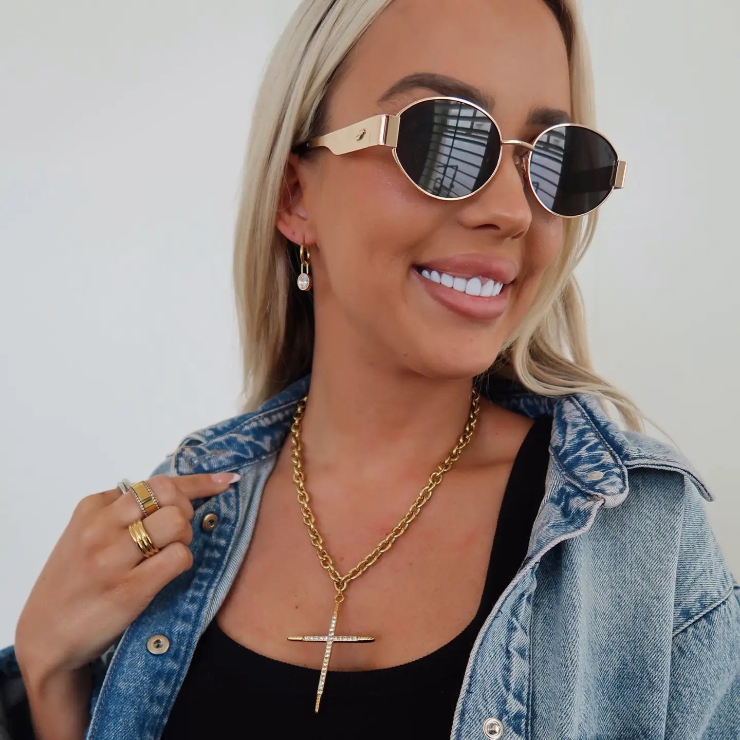 Luxe Cross Necklace