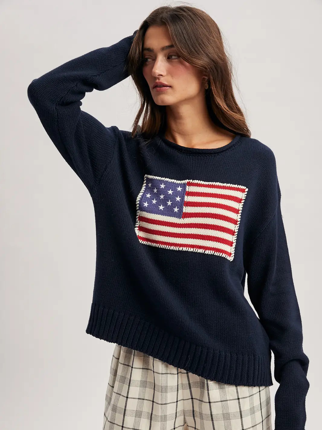 Miss Americana Sweater - Navy