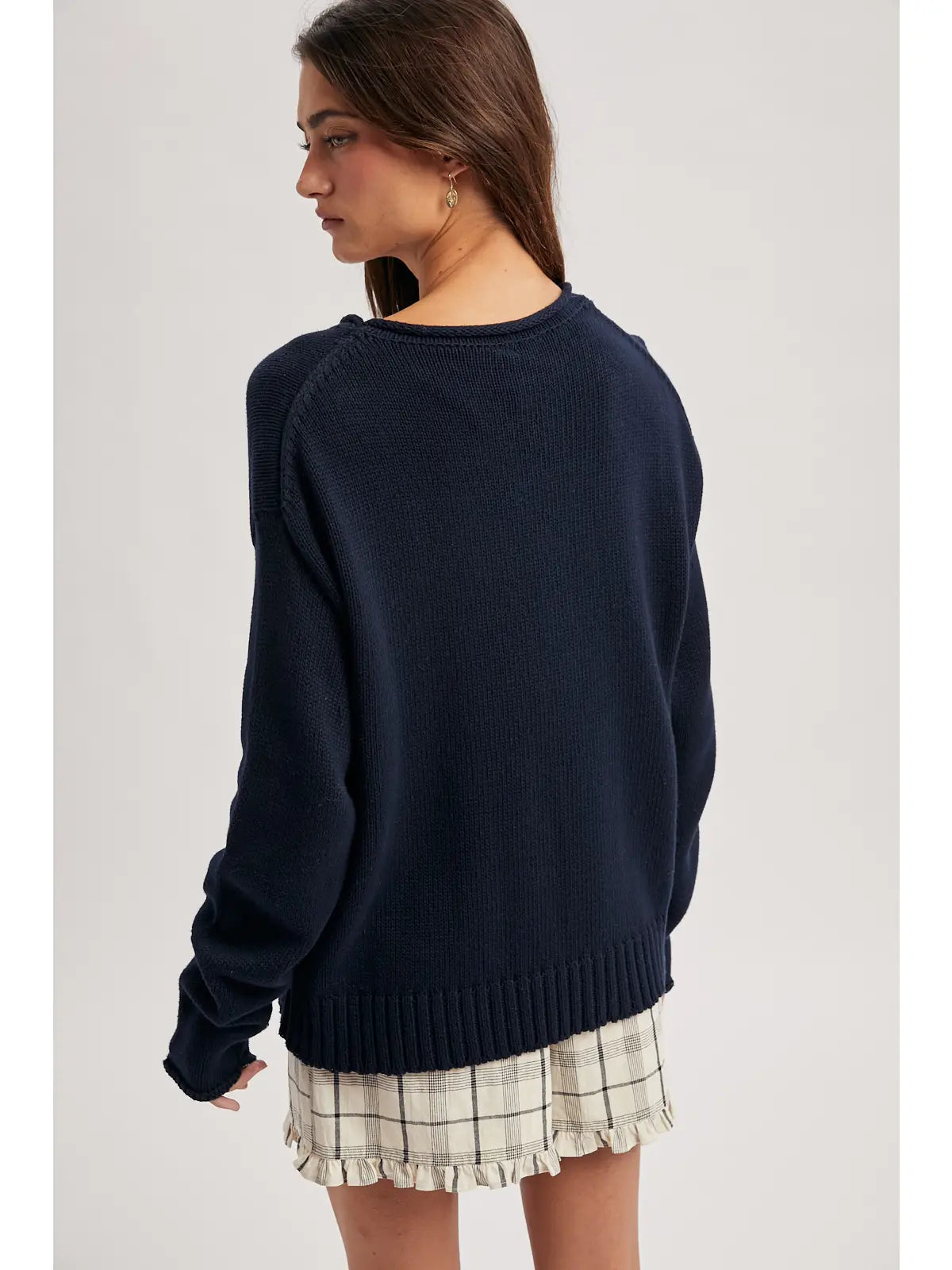 Miss Americana Sweater - Navy