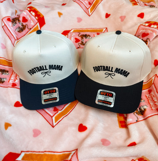 Football Mama Vintage Hat