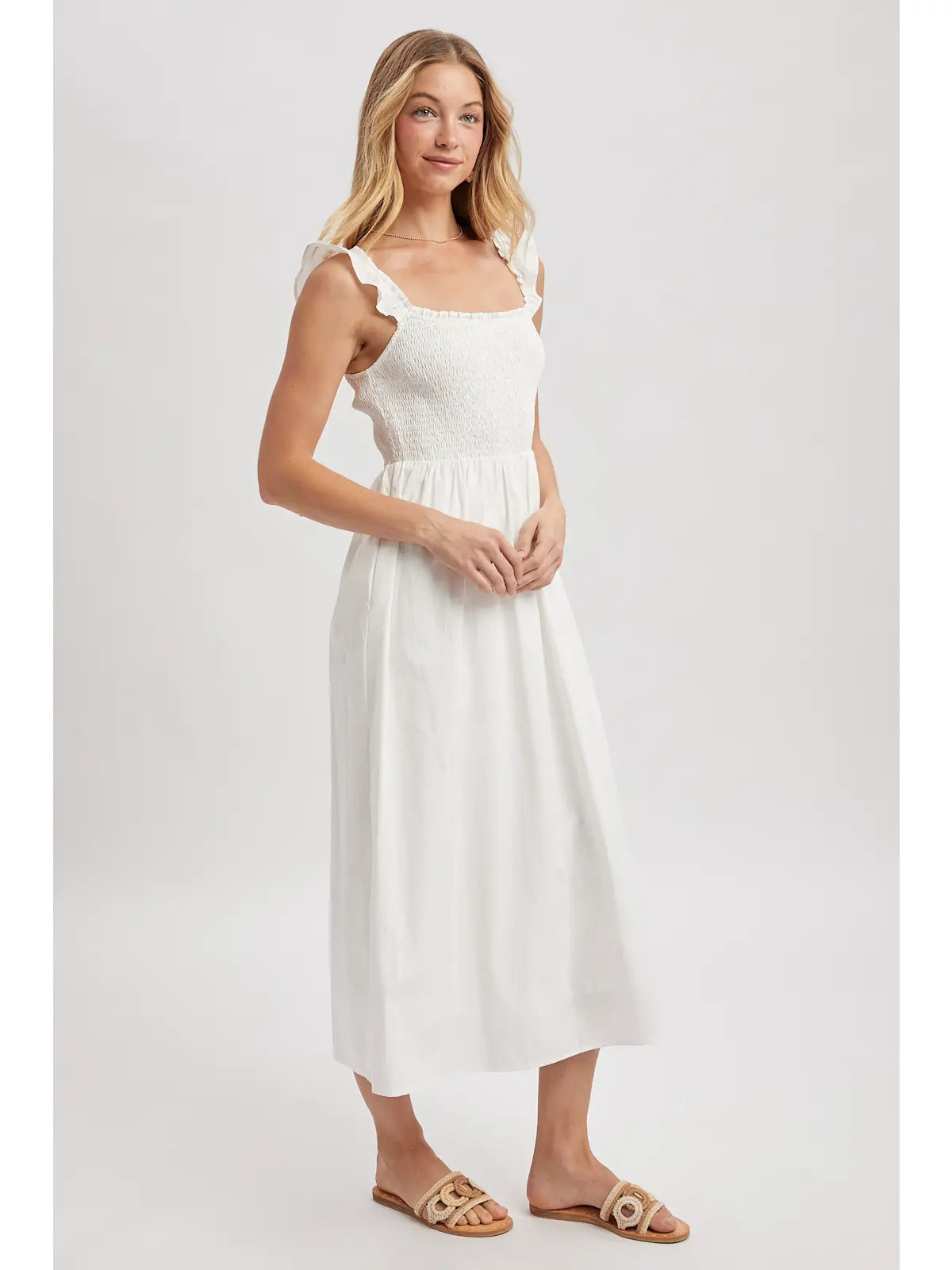 Lainey Midi - Off White