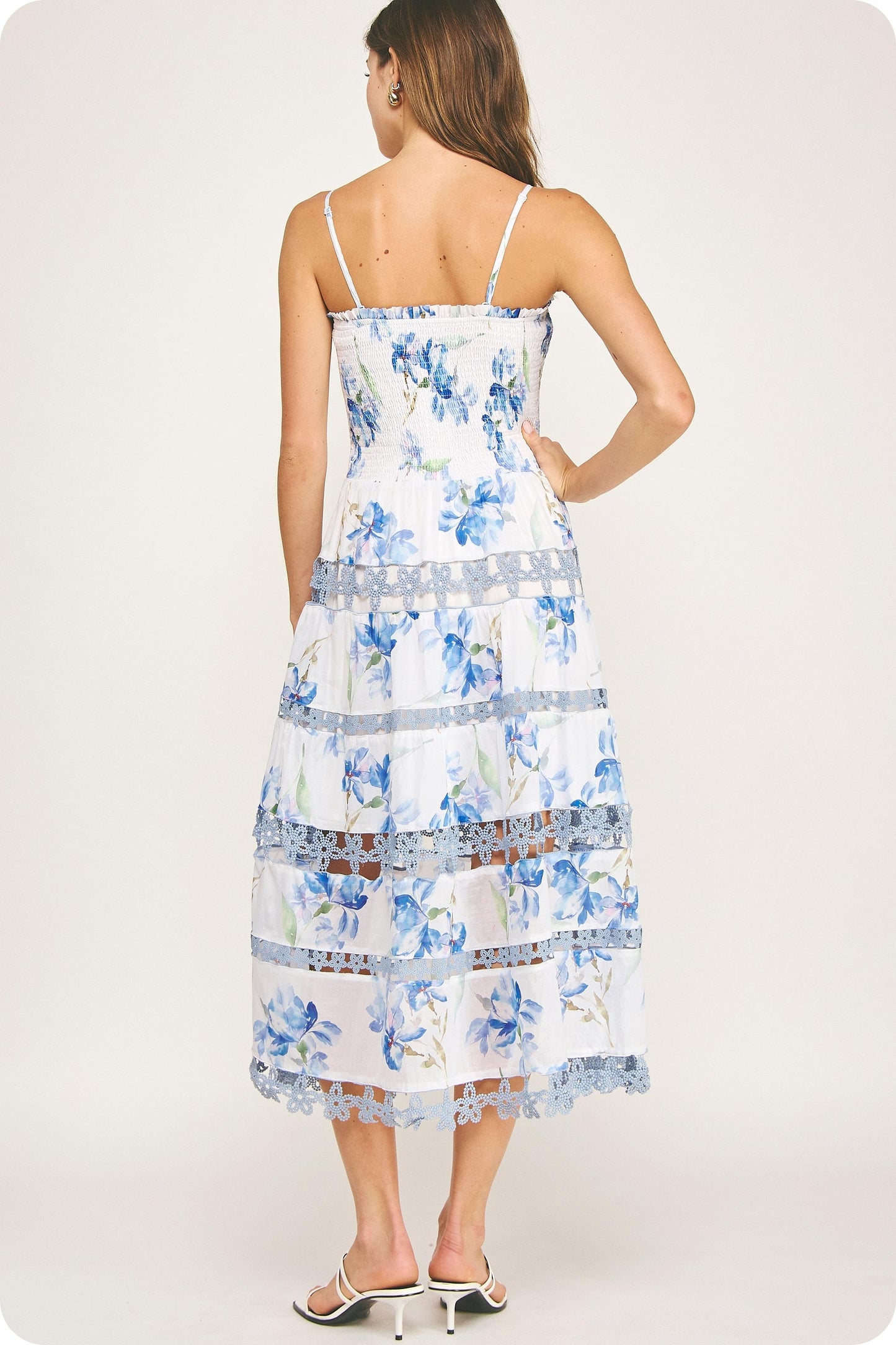 Something Blue Midi - blue multi