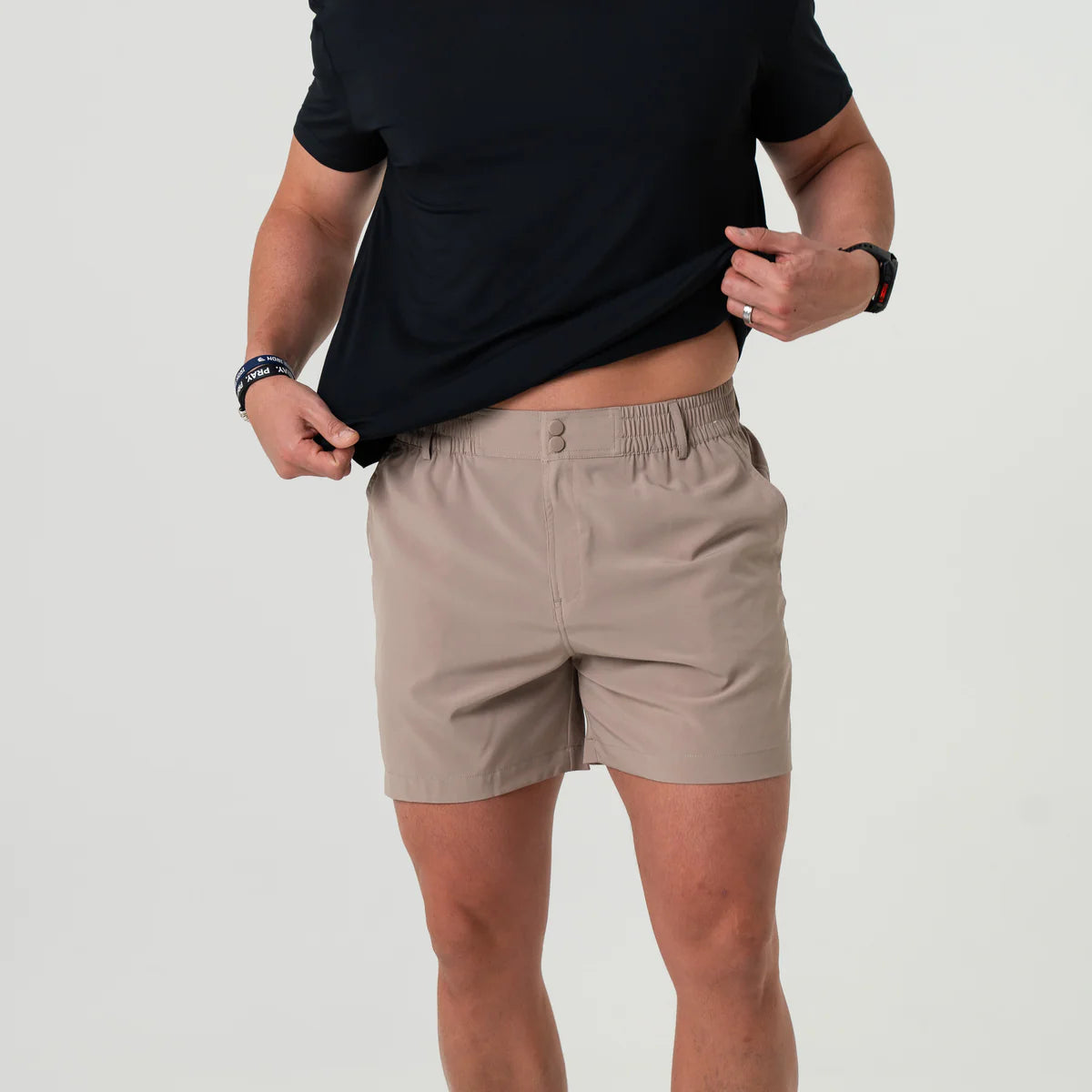 Everyday Shorts-Cobblestone Khaki-Duck Hunt Pocket