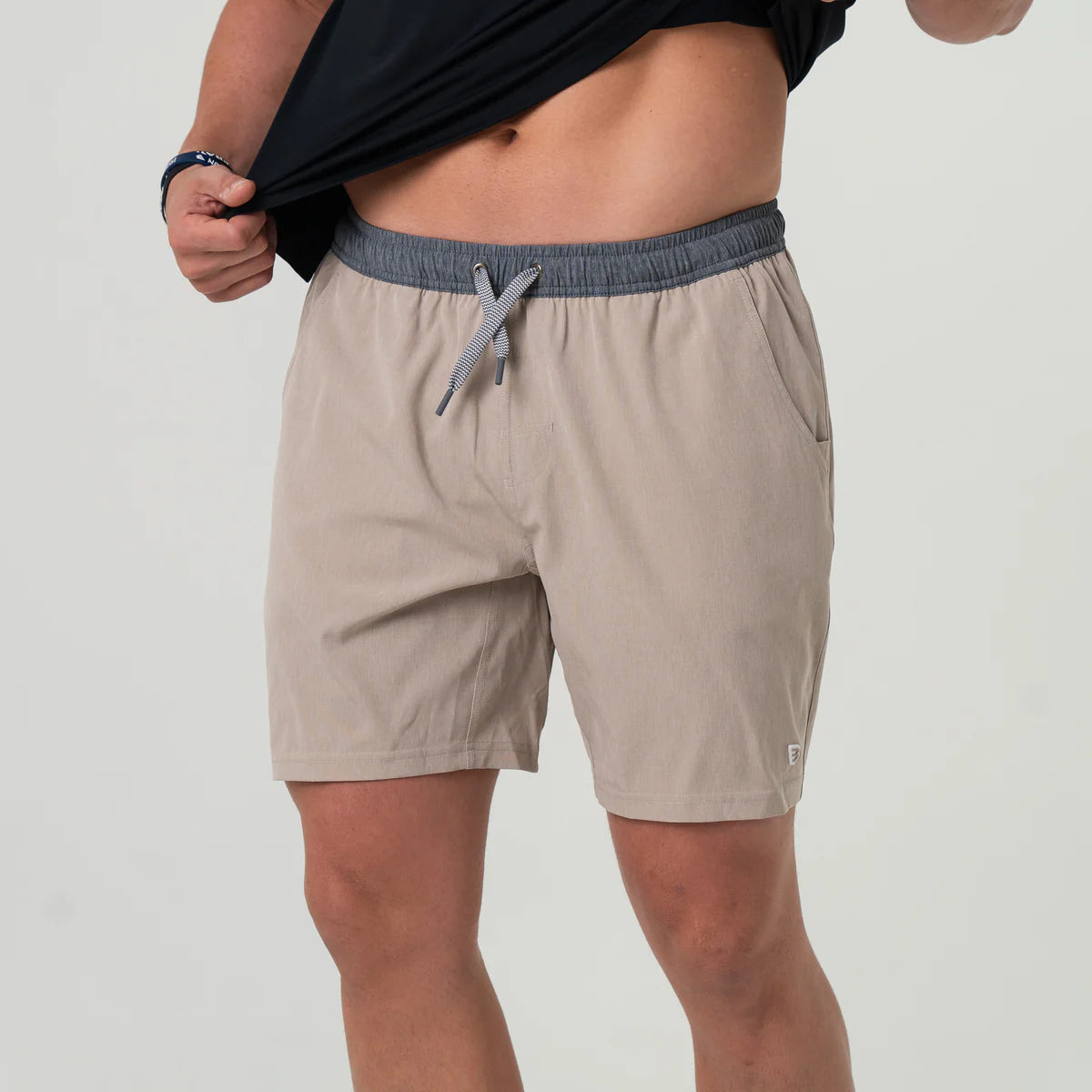Athletic Short-Heather Khaki-Venado Camo Liner