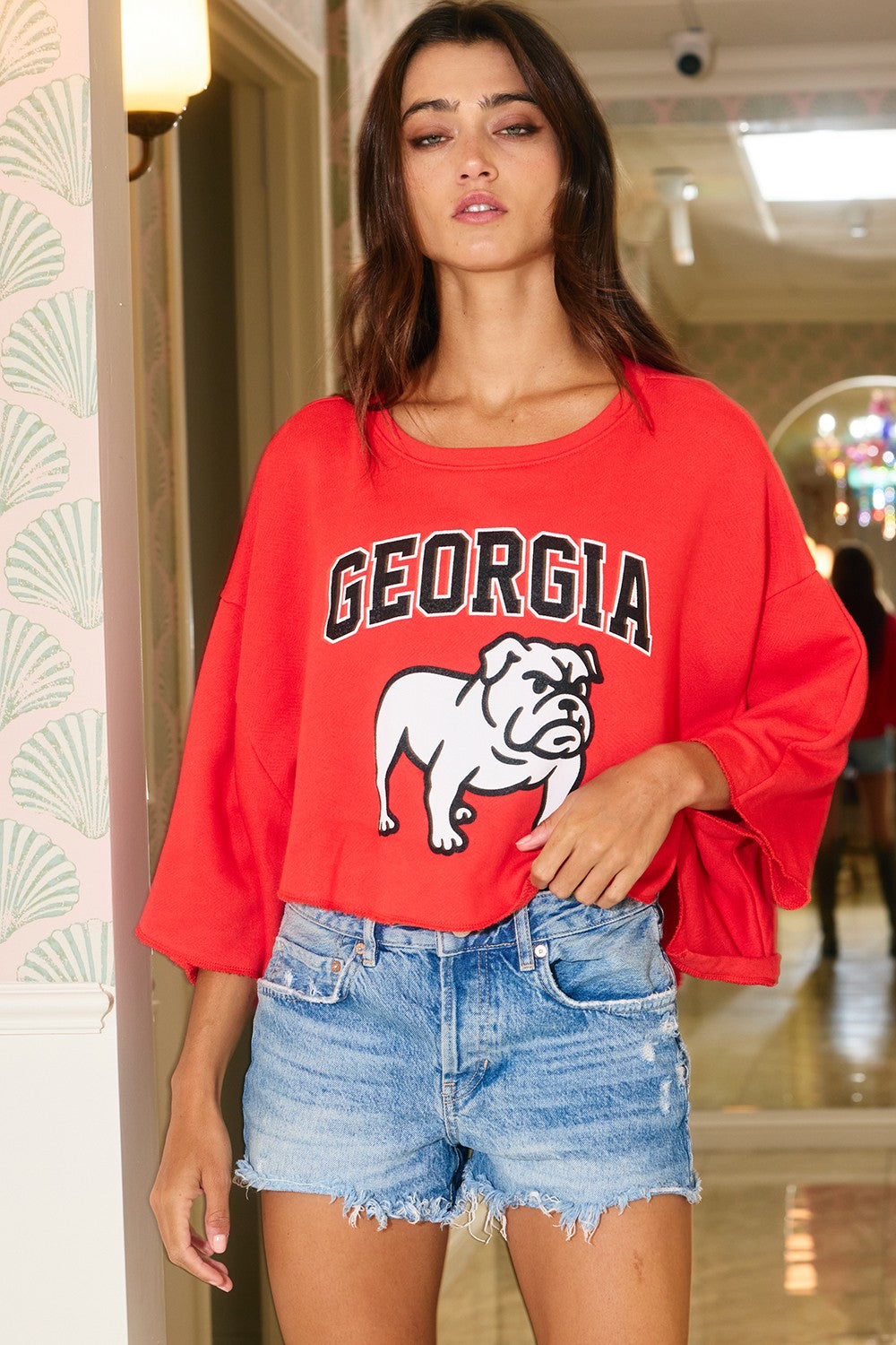 Georgia Bulldog Graphic Sweatshirt