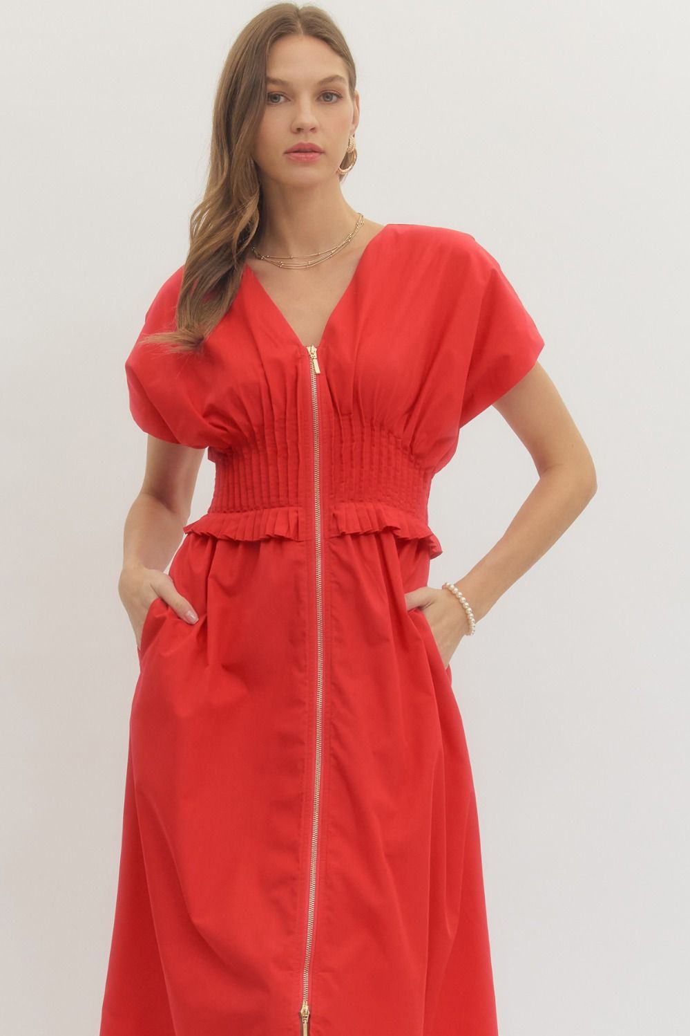 Gabriella Midi - Red