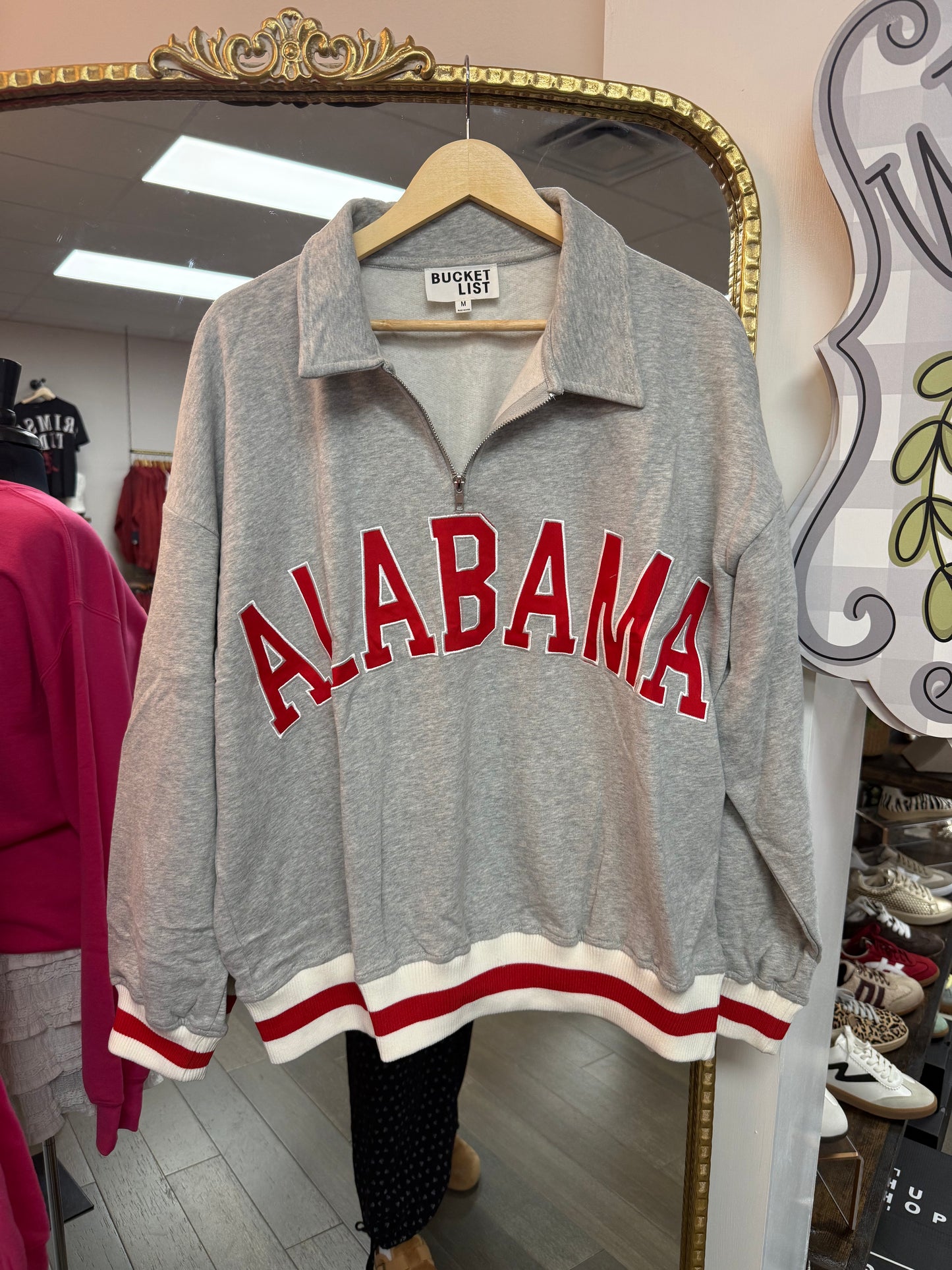 Alabama Stripe Sweatshirt