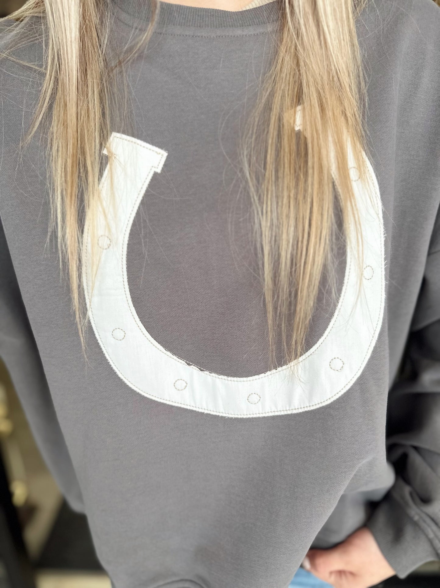 Horseshoe Kiss Pullover
