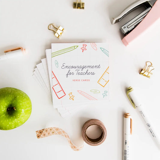 Encouragement for Teachers Verses Card
