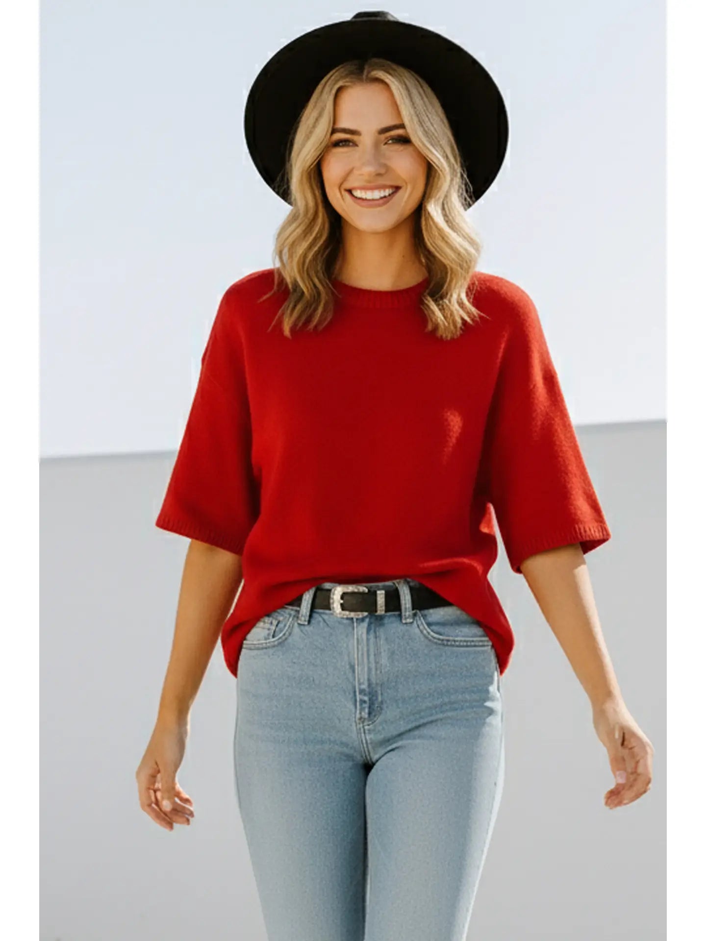 Loretta Top - red