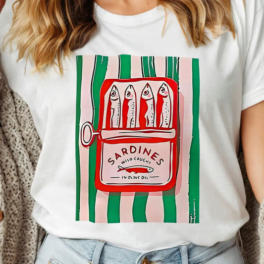 Sardines Tinned Fish Tee