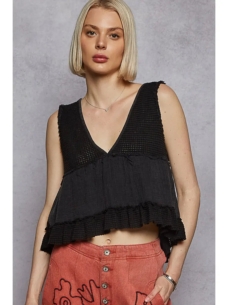 Delila Top - Black