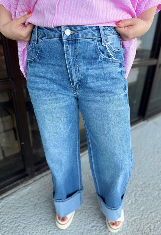 Streamlined Dark Denim