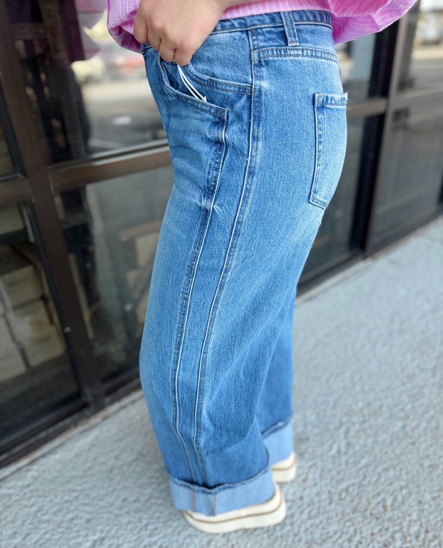 Streamlined Dark Denim