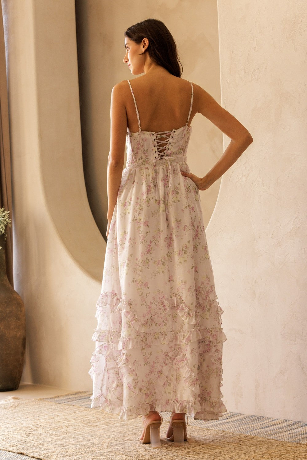 Zoey Maxi - Light Pink Mix