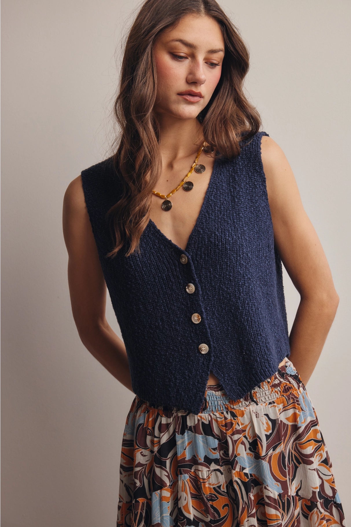 Dorothy Top - Navy